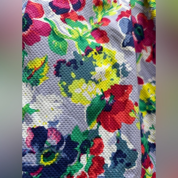 4, Janie and Jack Pink and Blue Pleated Sundress Sleeveless Halter - Picture 9 of 15